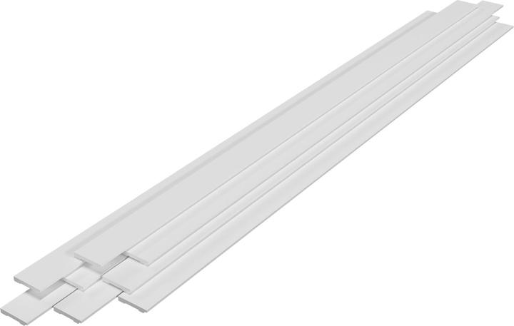 Actual product image Neu.Haus Skirting boards Coevorden set of 24 195x9 cm white