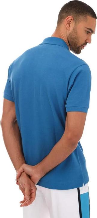 Actual product image Lacoste Mens Ribbed Collar Short-Sleeved Polo Shirt (S)