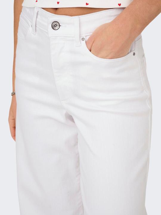 Immagine prodotto Only ONLANN-MADISON Hohe Taille Verkürzt Jeans Jeans mit weitem Bein (34)