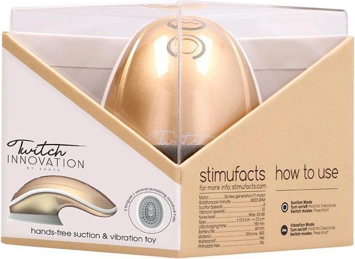Produktbild Shots Twitch Hands free Suction & Vibration