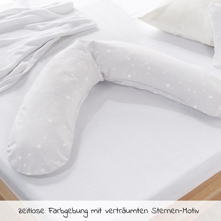 Produktbild Theraline Stillkissen Stillkissen Dodo mit Mikroperlen-Füllung inkl. Bezug (170 cm)
