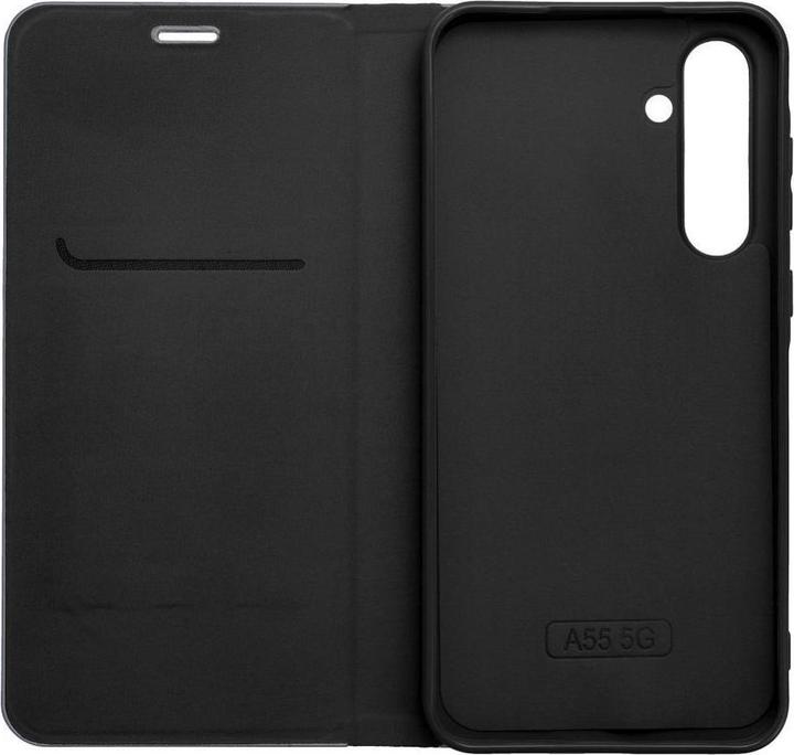 Actual product image Partner Telecom Book case OEM LUNA Book Carbon for HUAWEI P30 Pro black (Huawei P30 Pro)