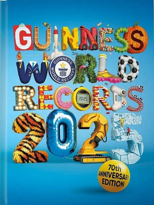 Guinness World Records 2025 (Englisch, Collectif, 2024)
