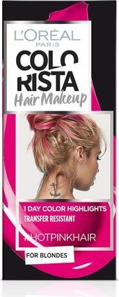 Produktbild L'Oréal Paris L'Oreal Colorista Hair Makeup Temporäre Haarfarbe #hotpink 30ml (#hotpink)