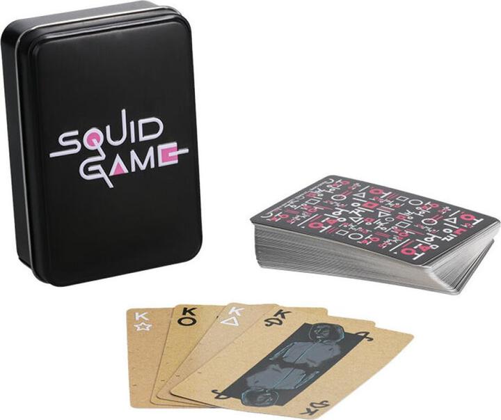Image du produit Paladone Products Jeu de cartes à jouer Squid dans une boîte en carton
