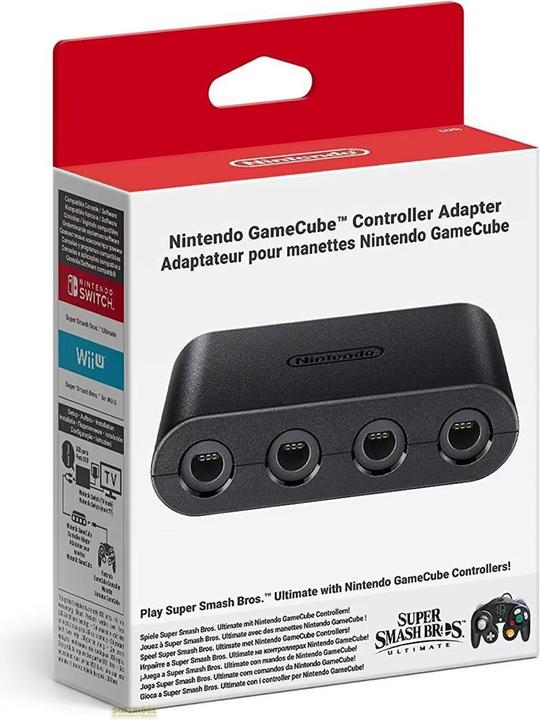 Actual product image Nintendo GameCube Controller Adapter (Switch)