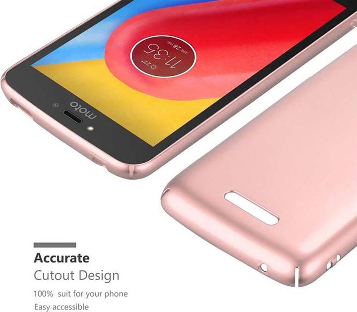 Produktbild Cadorabo Hard Cover Matt Metall Cover (Motorola Moto C Plus)