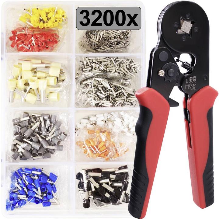 Tru Components TC-13377608 Aderendhülsen-Sortiment 1 Set