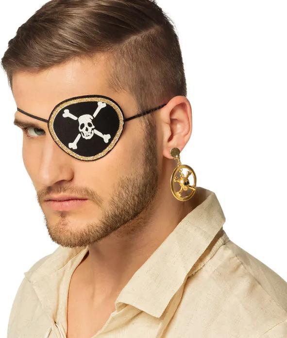 Image du produit Boland Bandeau pirate avec boucle d'oreille