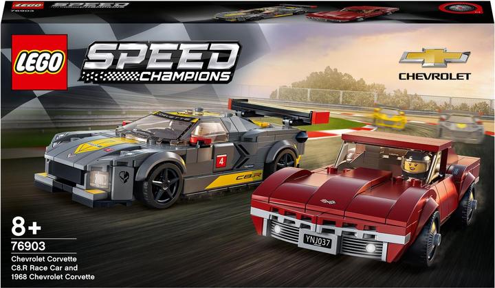 LEGO Chevrolet Corvette C8.R & 1969 (76903, LEGO Speed Champions)