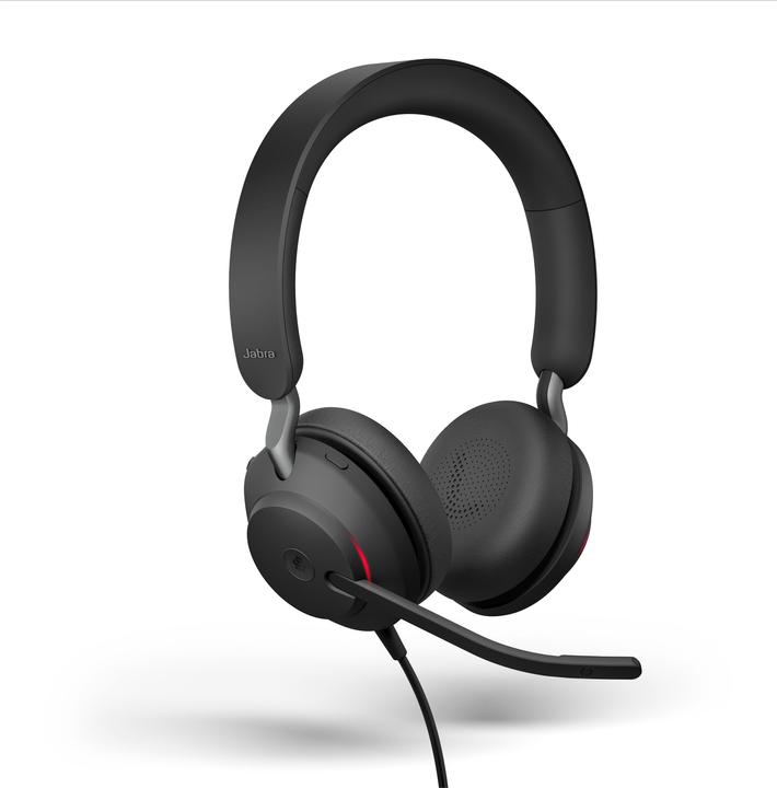 Actual product image Jabra Evolve2 40 SE MS Stereo NC (USB-A) (Cable, USB-A)