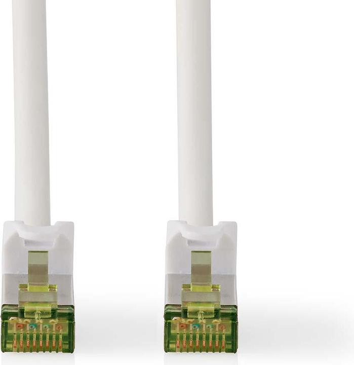 Produktbild Nedis CAT7-Netzwerkkabel - S/FTP - RJ45 Stecker - RJ45 Stecker - 3.00 m - Snagless - Rund - LSZH - W (S/FTP, CAT7, 3 m)