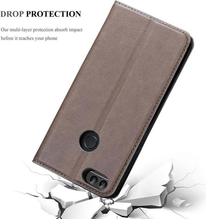 Produktbild Cadorabo Book Invisible Magnet Cover (Huawei Enjoy 7S, Huawei P Smart (2018))