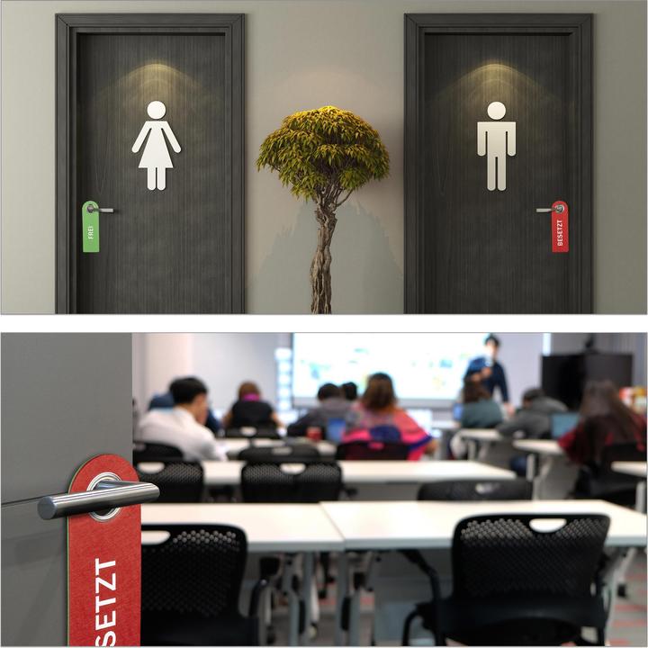 Actual product image Relaxdays Door sign