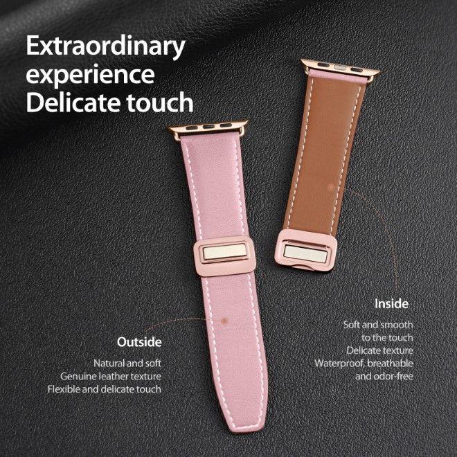 Actual product image Dux Ducis YA Strap (38 mm, 40 mm, 41 mm, Genuine leather)