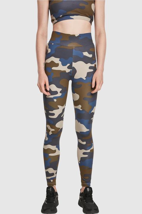 Actual product image Urban Classics Ladies High Waist Camo Tech Leggings (XL)