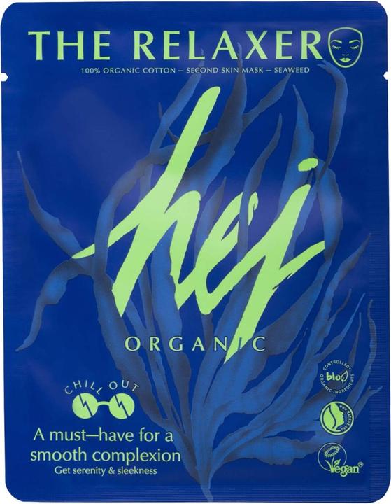Actual product image Hej Organic The Relaxer Sheet Mask