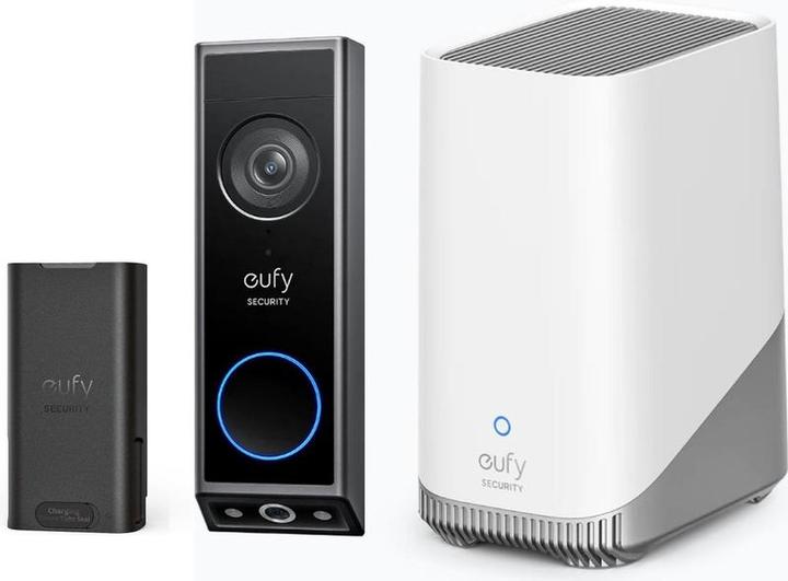 Produktbild eufy Video Doorbell E340 + Homebase 3 S380 + zusätzlicher Akku - Bündelvorteil