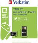 Produktbild Verbatim Tablet U1 Microsdhc/Sdxc Card (64 GB, microSDHC, U1, UHS-I)