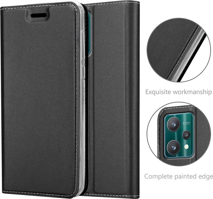 Produktbild Cadorabo Classy Book Hülle für Realme 9 5G / 9 PRO / V25 / Q5 / OnePlus Nord CE 2 LITE 5G (Realme 9 Pro+, Vivo V25, OnePlus Nord CE 2 Lite 5G)