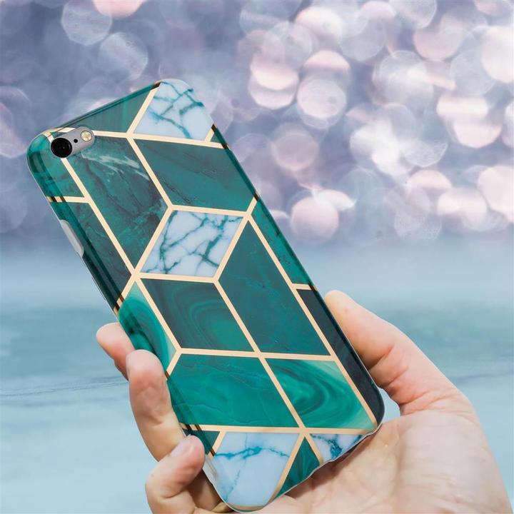 Actual product image Cadorabo IMD TPU Colorful Marble Cover (Apple iPhone 6 Plus)