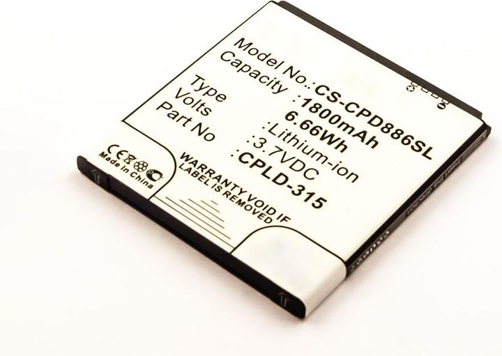 Actual product image AGI Battery compatible with Vodafone 889N - Battery - 1.800 mAh