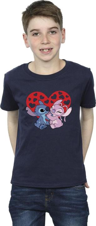 Immagine prodotto Disney Lilo & Stitch Hearts Maglietta Ragazzi (128)