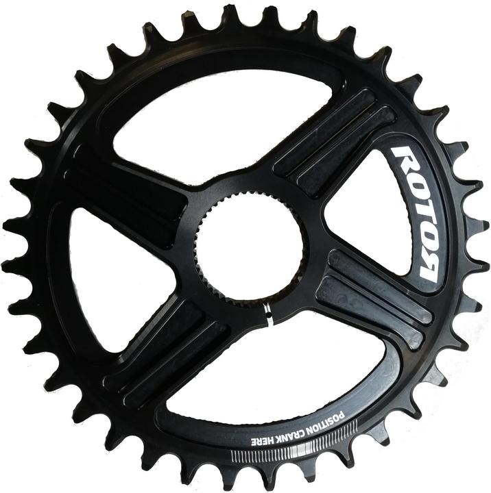 Actual product image Rotor Bike Components No-Q ring chainring 1x DM (36)