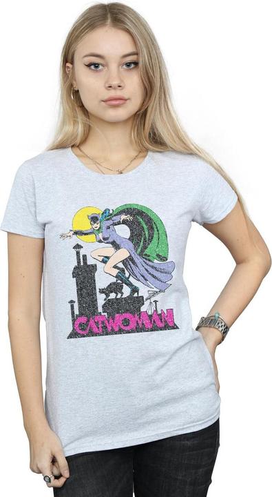 Produktbild Catwoman Crackle Logo TShirt (XL)