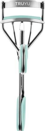 Actual product image QVS Truyu Eyelash Curler Light Blue - Spring Action for Long Lasting Extra Wide Eyelash Curl