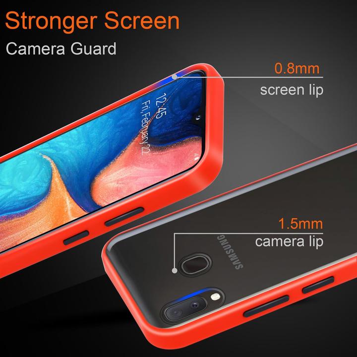 Productafbeelding Cadorabo Hybride matte hoes (Samsung Galaxy A10e)