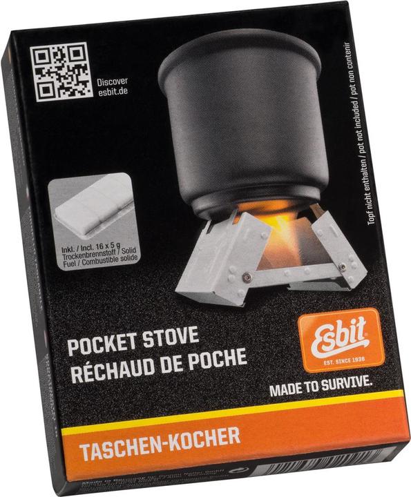 Produktbild Esbit Klein Taschenkocher 16 x 5 g