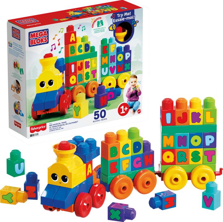 Produktbild Mega Bloks ABC-Lernzug