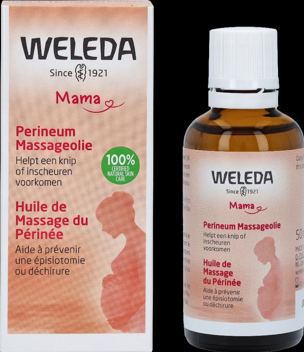 Actual product image Weleda Dam Massage Oil