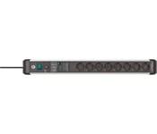 Produktbild Brennenstuhl Premium Protect-Line PDU, 8 sockets, 3m, Silver/gray, with switch and surge protecti...