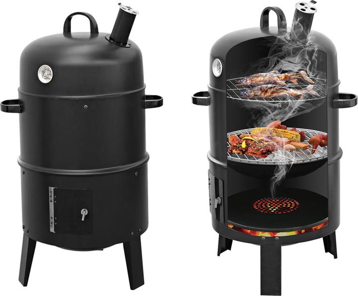 Produktbild Jürgen Westerholt Räucher- und Grillofen mit einfacher Bedienung.