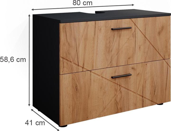 Actual product image Vicco Irma (80 x 41 x 59 cm)