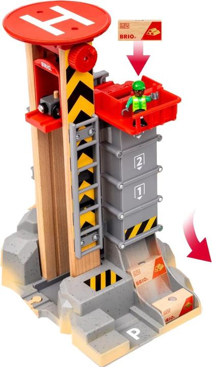 Actual product image Brio Cargo Mountain Set