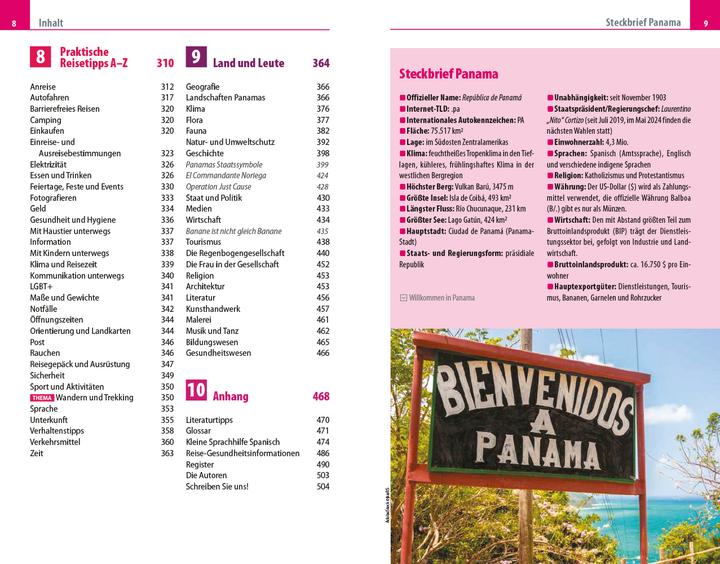 Produktbild Reiseführer Panama (Deutsch, Volker Alsen, Minerva Alsen, 2023)