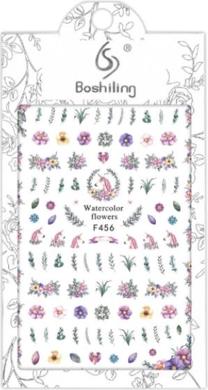 Produktbild Nagellack24 Nail Art Sticker Selbstklebend - Unicorn (Nagelverzierung)
