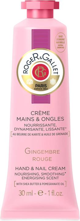 Actual product image Roger & Gallet Gingembre Rouge Hand & Nail Cream (30 ml)