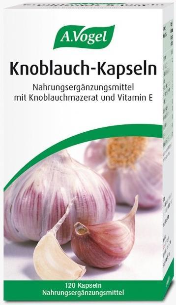 Actual product image A. Vogel Garlic Capsules Caps (120 Piece, Capsules, 150 g)