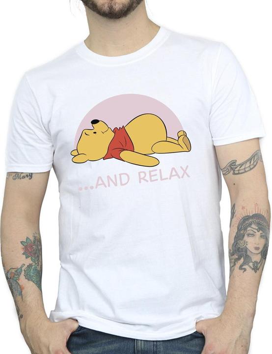 Immagine prodotto Disney Winnie The Pooh Relax Maglietta Uomo (4XL)