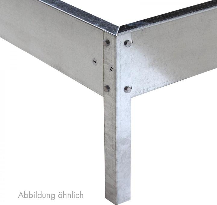 Produktbild Dema Gewächshaus Frühbeet Treibhaus Fundament Basic 6 252x190 cm für Art. 47077