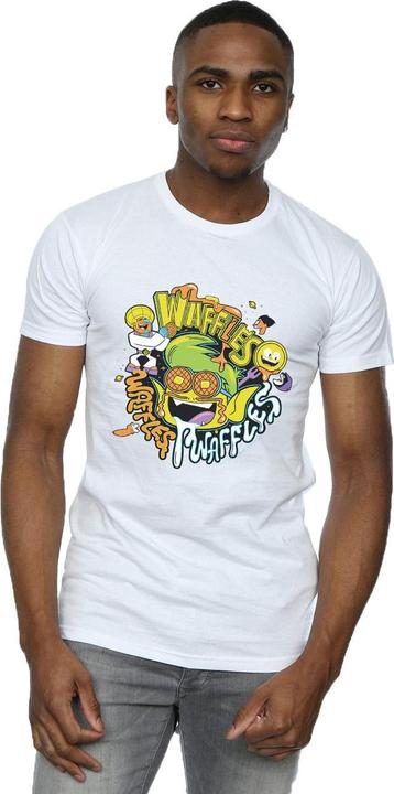 Immagine prodotto Teen Titans Go Waffle Mania Maglietta Uomo (L)