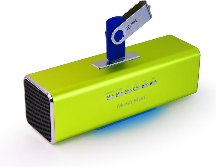 Actual product image Technaxx Musicman Ma Soundstation (5 h, Electrical connection, Rechargeable battery operated)
