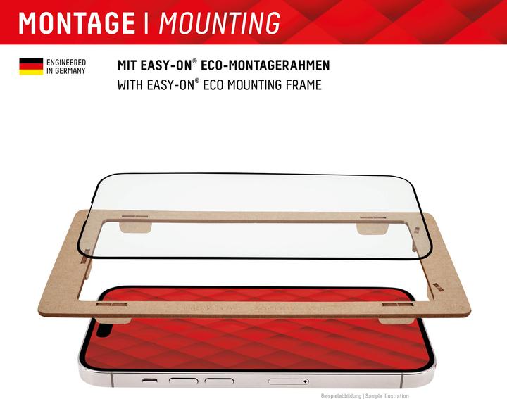 Productafbeelding Displex Real Glass, Full Cover Panzerglas (1 Stuk, Samsung Galaxy A35, Samsung Galaxy A55)