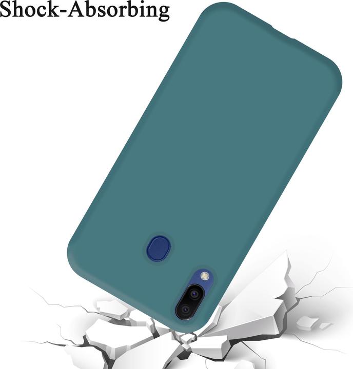 Productafbeelding Cadorabo TPU Liquid Silicone Case Cover (Samsung Galaxy M20)