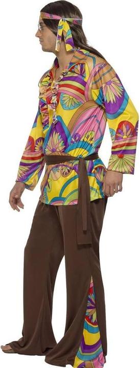 Actual product image Smiffys Mens Hippie Costume Set (M)