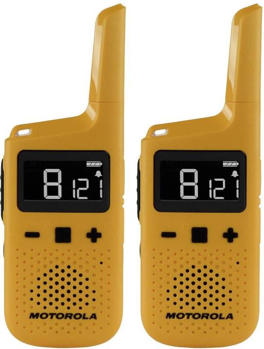 Produktbild Motorola T72 walkie talkie, 16 channels, yellow (8 km)